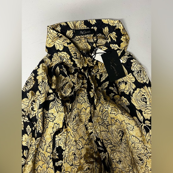 NWT Mes Demoiselles Rose Sama Floral Jacquard Halter Maxi Dress - Picture 6 of 8